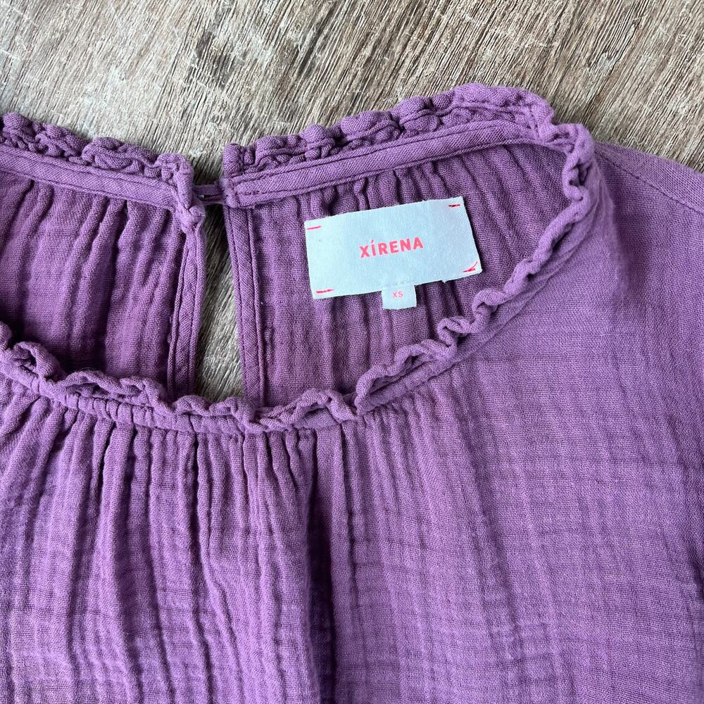 Xirena Cotton Gauze Mia Dress in Mauve - Picture 5 of 6